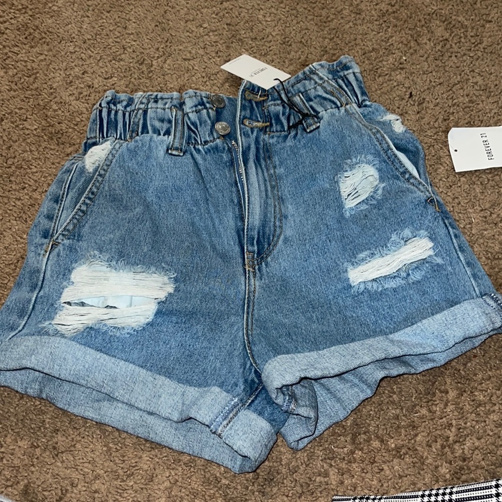 Forever 21 denim shorts